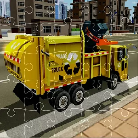 Garbage Trucks Jigsaw